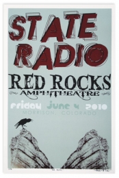 Red Rocks Poster
