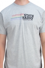 Rainbow Stripe Tee