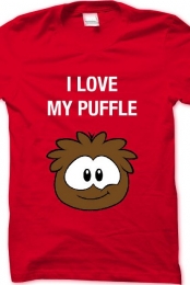I LOVE MY PUFFLE - Mens T-Shirt