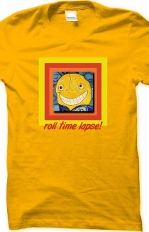 roll time lapse! raeart t-shirt