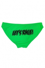 Let's Rage Bikini Bottom (Green)