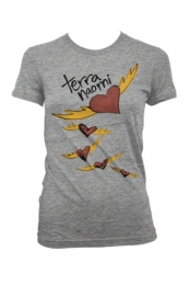 Heartbats T-Shirt (Girls Heather Grey)