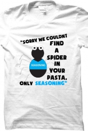 Spider in my Pasta Shirt