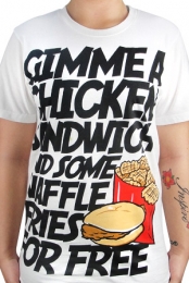 Chicken Sandwich and Waf...