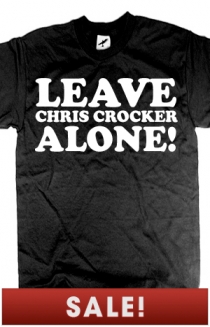 Leave Chris Crocker Alone (Black)