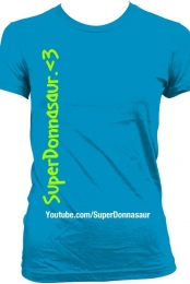 Blue logo shirt