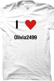 I *Heart* Olivia2499 T-s...