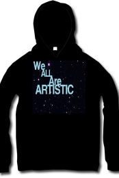 We are All artistic hoodie