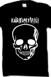 KahrsFamilyVlogs Skull T-Shirt