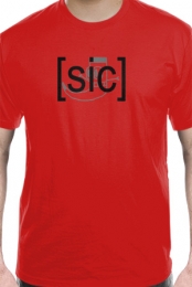 Sic Comics Logo Tee (Red)