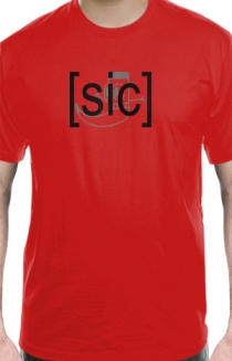 Sic Comics Logo Tee (Red)