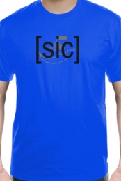 Sic Comics Logo Tee (Blue)