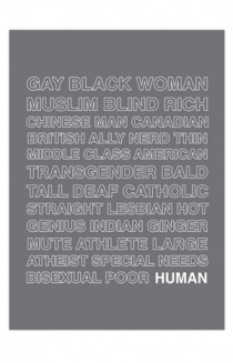 18 x 24 HUMAN Poster (Grey)