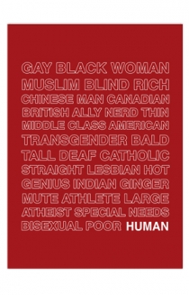 18 x 24 HUMAN Poster (Red)