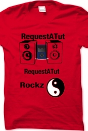 RequestATut 1st Shirt Created