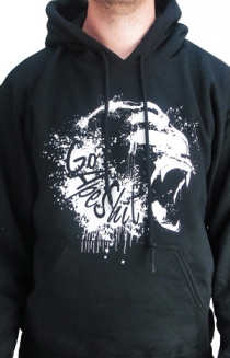 GO APE SHIT SPLATTER HOODIES