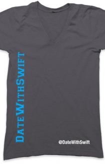 DateWithSwift V-neck