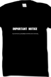 Important Notice