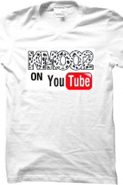 White Kmoo2 on YouTube T-Shirt