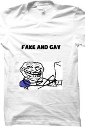 fake and gay!!!!