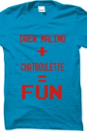 MENS DREW MALINO CHATROULETTE SHIRT.