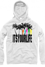 Itsyourlife (white hoodie)
