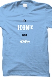ICONic NOT IONic 