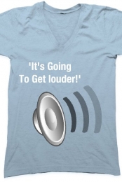 It's going to get louder...