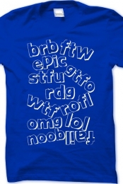 Gaming abbreviations blue