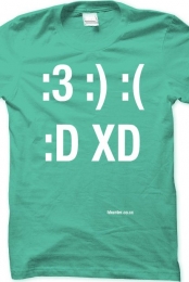 Faces Tee (Mint)