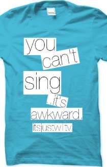 Awkward Singing T-Shirt (Unisex)