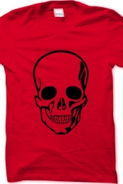Black skull
