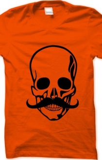 Skull Moustache