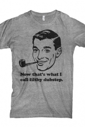 Retro Filthy Dubstep (Heather Grey)