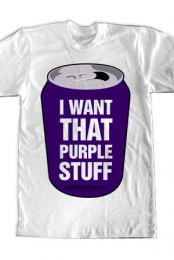 PURPLE STUFF (Guys White)