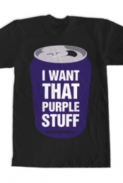 PURPLE STUFF (Guys Black)