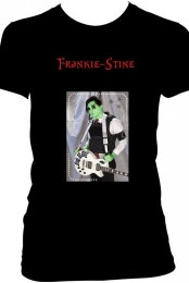 ''Frankie-Stine'' Black Tee Women