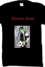 ''Frankie-Stine'' Black Tee Mens