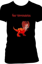 ''Gee-rannosarus'' Black Tee Women