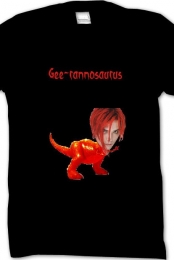 ''Gee-rannosarus'' Black Tee Men