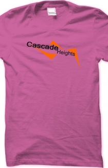 Cascade Heights Men's Purple T-Shirt