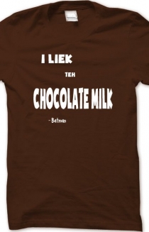 I Liek Chocolate Milk Men's Brown T-Shirt