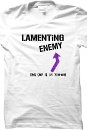 Lamenting Enemy YouTuber Men's White T-Shirt