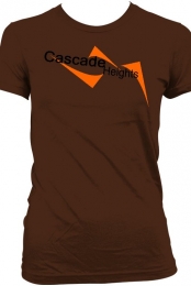 Cascade Heights Women's Brown T-Shirt