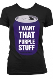 PURPLE STUFF (Girls Black)