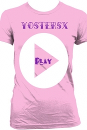 Womans play button