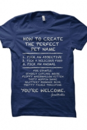 Perfect Pet Name (Navy)