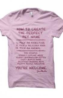 Perfect Pet Name (Pink)