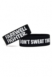 Don't Sweat the Rain Wristband (Black)