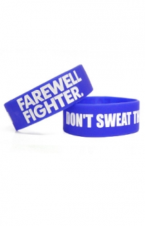 Don't Sweat the Rain Wristband (Blue)